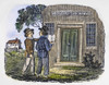 Sunday School, C1835. /Nstudents On Their Way To Sunday School. Wood Engraving, Probably English, C1835. Poster Print by Granger Collection - Item # VARGRC0104155
