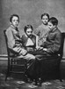 Herman Melville'S Children. /Nfrom Left To Right: Malcolm, Frances, Elizabeth, And Stanwix. Poster Print by Granger Collection - Item # VARGRC0069960