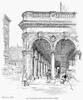 Madison Square Garden. /Nthe Colonnade, From 26Th Street, Of The Second Incarnation Of Madison Square Garden (1890-1925), Designed By Stanford White. Drawing, 1894. Poster Print by Granger Collection - Item # VARGRC0092374