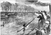 Boat Race, 1877. /N'The University Boat-Race Dead-Heat: The Finish.' Engraving, 1877. Poster Print by Granger Collection - Item # VARGRC0267276
