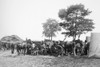 Civil War: Antietam, 1862. /Nblacksmiths Shoeing Horses At The Headquarters Of The Army Of The Potomac At Antietam, Maryland, In September 1862. Photograph By Alexander Gardner. Poster Print by Granger Collection - Item # VARGRC0037966