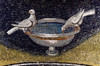 Mosaic: Doves Drinking. /Nmid-5Th Century Mosaic In The Mausoleum Of Galla Placidia, Ravenna, Italy. Poster Print by Granger Collection - Item # VARGRC0064117