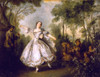 Marie De Camargo (1710-1770). /Nbelgian Ballerina. Oil On Canvas, C1730, By Nicolas Lancret. Poster Print by Granger Collection - Item # VARGRC0027006