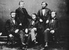 Clement Vallandigham (1820-1871). /Namerican Politician. Photographed, Seated Center, With Friends. Poster Print by Granger Collection - Item # VARGRC0039360