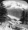 Alps: Aiguille Verte, C1908. /Nthe Hamlet Of Les Frasserands And The Aiguille Verte And Du Dru Mountains In The French Alps. Stereograph, C1908. Poster Print by Granger Collection - Item # VARGRC0325891