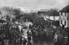 Wwi: Russian Prisoners. /Nrussian Prisoners Of War Captured By Germans At Tautenburg During World War I. Photographed While Passing Through A Small Border Town, C1915. Poster Print by Granger Collection - Item # VARGRC0408014