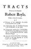 Robert Boyle (1627-1691). /Nenglish Chemist And Physicist. Title Page Of Boyle'S 'The Rarefaction Of The Air,' 1671. Poster Print by Granger Collection - Item # VARGRC0083133