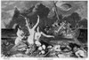 Ulysses And The Sirens./Nline Engraving, English, 19Th Century. Poster Print by Granger Collection - Item # VARGRC0018044
