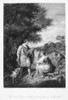 Ruth & Boaz. /Nsteel Engraving, English, 1840. Poster Print by Granger Collection - Item # VARGRC0002398