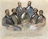 Black Senators, 1872. /N'The First Colored Senators And Representatives In The 41St And 42Nd Congress Of The United States.' Lithograph, 1872, By Currier & Ives. Poster Print by Granger Collection - Item # VARGRC0010970