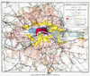 Map Of London, 1881. /Nlithograph Map, 1881. Poster Print by Granger Collection - Item # VARGRC0006486