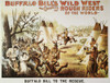 Buffalo Bill: Poster, 1894. /N"Buffalo Bill To The Rescue": Lithograph Poster For Buffalo Bill Cody'S Wild West Show, C1894. Poster Print by Granger Collection - Item # VARGRC0044442