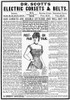 Electric Corset, 1887. /Ndr. Scott'S Electric Corsets And Belts. American Advertisement, 1887. Poster Print by Granger Collection - Item # VARGRC0061757