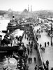 Turkey: Istanbul, 1958. /Nthe Galata Bridge In Istanbul, Turkey. Photograph, 1958. Poster Print by Granger Collection - Item # VARGRC0000031