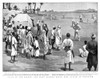 Sudan: Cricket, 1899. /N'Peace In The Soudan: The First Cricket Match Ever Played At Khartoum.' Illustration, 1899. Poster Print by Granger Collection - Item # VARGRC0265695