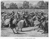 Knights: Tournament. /N'A Tilting Tournament In The Middle Ages.' Wood Engraving, 19Th Century. Poster Print by Granger Collection - Item # VARGRC0040946