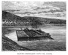 Pennsylvania: Oil Creek. /N'Rafting Petroleum Down Oil Creek' In Pennsylvania. Wood Engraving, American, 1871. Poster Print by Granger Collection - Item # VARGRC0323736