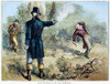 Hamilton-Burr Duel, 1804. /Nthe Duel Fought Between Alexander Hamilton And Aaron Burr At Weehawken, Nj, On 11 July 1804. Engraving, 19Th Century. Poster Print by Granger Collection - Item # VARGRC0009375