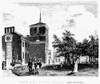 Independence Hall, 1799. /Nback Of The State House (Independence Hall), With A View Of Chestnut Street, Philadelphia, Pennsylvania. Line Engraving, 1799, By William Birch & Son. Poster Print by Granger Collection - Item # VARGRC0013708