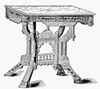 Table, 19Th Century. /Nline Engraving, American, Late 19Th Century. Poster Print by Granger Collection - Item # VARGRC0077668