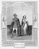Shakespeare: Antony & Cleopatra. Marc Antony And Cleopatra, From William Shakespeare'S 'Antony And Cleopatra' (Act Iv, Scene 10). Engraving, 19Th Century. Poster Print by Granger Collection - Item # VARGRC0003608