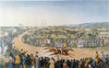 Currier & Ives: Racing, 1845. /N"Peytona And Fashion": Racing At The Union Course On Long Island, New York, In 1845. Lithograph, Undated, By Nathaniel Currier. Poster Print by Granger Collection - Item # VARGRC0011723