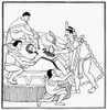Mexico: Aztec Sacrifice. /Nhuman Sacrifice, After An Aztec Codex. Poster Print by Granger Collection - Item # VARGRC0027231