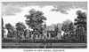Princeton College, 1844. /Nthe College Of New Jersey At Princeton. Wood Engraving, 1844. Poster Print by Granger Collection - Item # VARGRC0032712