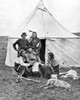 George Armstrong Custer /N(1839-1876). American Army Officer. Photographed With Scouts During The Yellowstone Expedition, 1873. Poster Print by Granger Collection - Item # VARGRC0175402