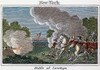 Battle Of Freeman'S Farm. /Nsaratoga, New York, 1777. American Colored Engraving, C1830. Poster Print by Granger Collection - Item # VARGRC0010738