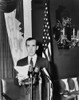 Edward R. Murrow /N(1908-1965). American Broadcast Journalist And News Commentator. Photographed While Giving A Broadcast, C1954. Poster Print by Granger Collection - Item # VARGRC0114687