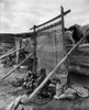 Navajo Weavers, C1914. /Nthree Navajo Women Weaving With A Flock Of Sheep On A Ledge Above, And An Infant In A Cradleboard In The Southwestern United States. Photograph, C1914. Poster Print by Granger Collection - Item # VARGRC0115692