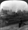 Steel Factory, C1907. /Nview Of The Blast Furnaces At The Steel Works At Homestead, Pennsylvania. Photograph, C1907. Poster Print by Granger Collection - Item # VARGRC0108636