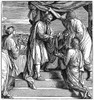 David Anointed King. /Ndavid Is Anointed King Of Judah At Hebron Following The Death Of King Saul (2 Samuel 2: 1-7). Wood Engraving, American, 1873. Poster Print by Granger Collection - Item # VARGRC0052821