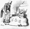 Nast: Inflation, 1873. /N'By Inflation You Will Burst.' Cartoon, 1873, By Thomas Nast. Poster Print by Granger Collection - Item # VARGRC0087138