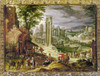 Roman Forum, 16Th Century. /Npeasants Gathering At The Ruins Of The Roman Forum. Flemish Painting, 16Th Century. Poster Print by Granger Collection - Item # VARGRC0124031