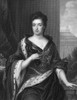 Queen Anne (1665-1714). /Nqueen Of Great Britain And Ireland, 1702-1714. Stipple Engraving After A Painting By Sir Godfrey Kneller. Poster Print by Granger Collection - Item # VARGRC0057846