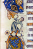 Peasant And Snail, C1290. /Nman Frightened By A Snail: English Manuscript Illumination, C1290. Poster Print by Granger Collection - Item # VARGRC0036391