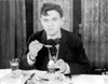 Film Still: Eating & Drinking. /Nlloyd Hamilton In A Scene From A Silent Film. Poster Print by Granger Collection - Item # VARGRC0075195