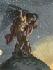 Atlas Holding Up Heavens. /Ncopper Engraving, 1731, By Bernard Picart. Poster Print by Granger Collection - Item # VARGRC0050571