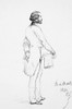 Alfred De Musset /N(1810-1857). French Poet. Drawing, 1841, By Eugene Lami. Poster Print by Granger Collection - Item # VARGRC0070306