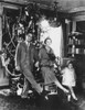 F. Scott Fitzgerald Family. /Nfrancis Scott Key Fitzgerald (1896-1940). American Writer. At Christmas-Time With His Wife Zelda And Daughter 'Scottie.' Poster Print by Granger Collection - Item # VARGRC0000884