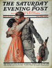 Saturday Evening Post. /N'Saturday Evening Post' Cover, 1917. Poster Print by Granger Collection - Item # VARGRC0048487