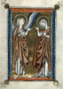 Annunciation. /Nillumination From A Flemish Latin Psalter, Late 13Th Century. Poster Print by Granger Collection - Item # VARGRC0044535