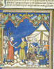 Jacob & Laban. /Njacob'S Covenant With Laban (Genesis 31: 43-48). French Manuscript Illumination, C1250. Poster Print by Granger Collection - Item # VARGRC0037723