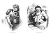 Thomas Nast: Santa Claus. /N"Hello, Santa Claus!" "Hello, Little One!" Engraving By Thomas Nast, 1884. Poster Print by Granger Collection - Item # VARGRC0266575