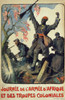 World War I: French Poster. /Nlithograph Poster By Lucien Jonas, 1917, Depicting African And French Colonial Troops During World War I. Poster Print by Granger Collection - Item # VARGRC0114501