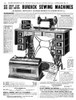 Sewing Machine Ad., 1902. /Nadvertisement For Burdick Sewing Machines From A 1902 Sears, Roebuck And Co. Catalogue. Poster Print by Granger Collection - Item # VARGRC0043377