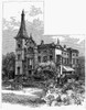 Newark: Kearny Mansion. /Ngeneral Philip Kearny'S Mansion At Newark, New Jersey. Wood Engraving, 1876. Poster Print by Granger Collection - Item # VARGRC0099397