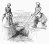 India: Shadoof Irrigation. /Nindian Workers Using A Shadoof For Irrigation. /Nline Engraving, English, 19Th Century. Poster Print by Granger Collection - Item # VARGRC0058253